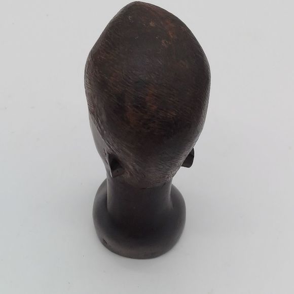 ‎Hand Carved Ebony Head - Picture 4 of 7